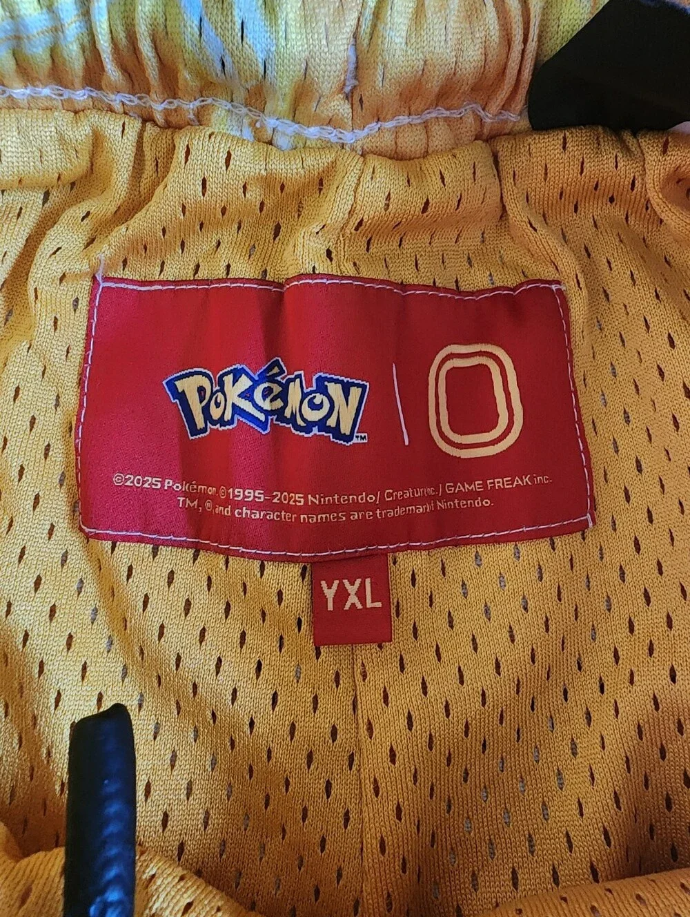Overtime x Pokemon Boy's Pikachu YNG Dreamerz Basketball Athletic Shorts X-Large